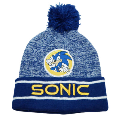Sonic the Hedgehog Kinder Wintermütze Bommelmütze Handschuhe 52 54 - WS-Trend.de