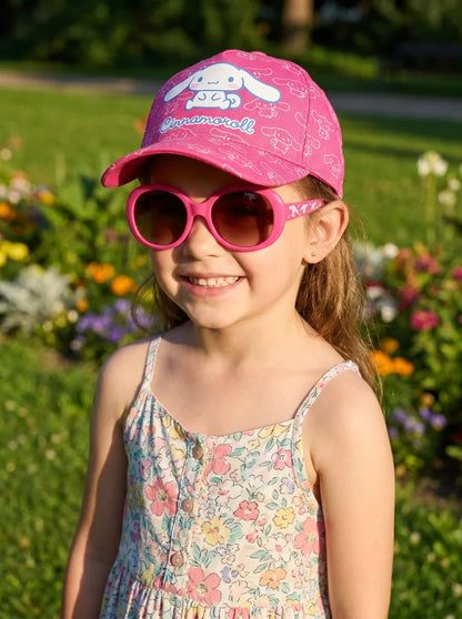 Hello Kitty Cinnamoroll Kinder Basecap Baseball Kappe und Sonnenbrille Gr. 52-54 - WS-Trend.de