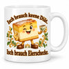 WS-Trend Eierschecke Tasse sächsischer Spruch Keramik 330 ml fürs Büro