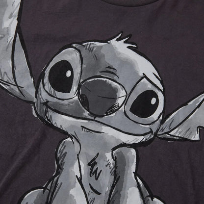 Disney Stitch Damen kurzarm Shirt T-Shirt Gr. S-XL 100% Baumwolle - WS-Trend.de