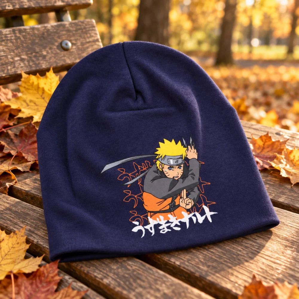 Anime Naruto Shippuden Jungen Kinder Herbst Frühlingsmütze Mütze 54 56 Baumwolle - WS-Trend.de