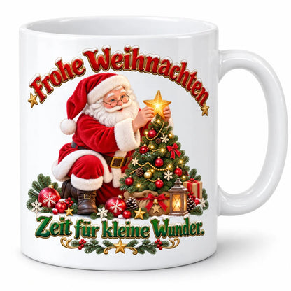 WS-Trend Weihnachtswunder Weihnachtsbecher Keramik 330 ml Geschenkidee - WS-Trend.de