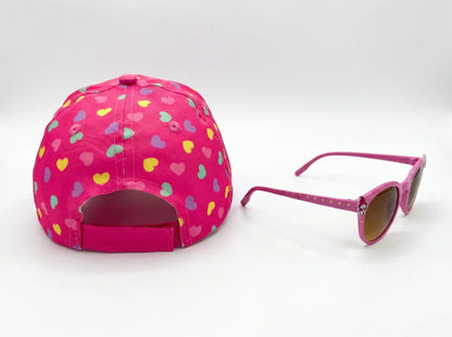 Hello Kitty Melody Kinder Basecap Baseball Kappe und Sonnenbrille Gr. 52-54 - WS-Trend.de