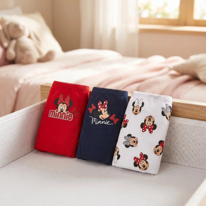 Disney Minnie Maus 3er Pack Slips Kinder Mädchen Unterwäsche Gr. 104-134 - WS-Trend.de