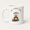 Anti-Stress-Tasse Otter Aquarell 325 ml Keramik Geschenk