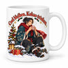 WS-Trend Snow-Samurai Anime Weihnachtstasse 330 ml mit lustigem Spruch