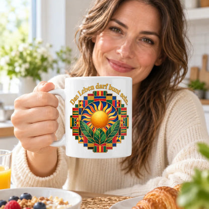 WS-Trend Afrika Tasse Keramik 330 ml mit Spruch 10 Motive als Geschenk - WS-Trend.de