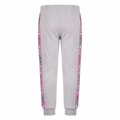 LOL Surprise Kinder Jogginghose Hose Freizeithose Mädchen Grau Rosa Gr. 104-110 - WS-Trend.de