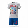 Marvel Avengers Kinder Schlafanzug Pyjama kurz Shirt Shorts Gr. 98-128