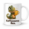 Kaffeesaurus Tasse - humorvolles Geschenk - 330 ml beidseitig bedruckt