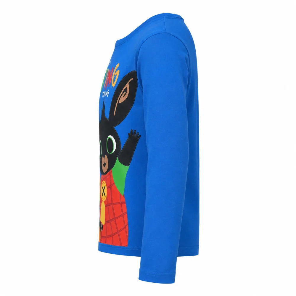 Bing Jungen Langarmshirt Blau oder Grau Größen 92–116 - WS-Trend.de