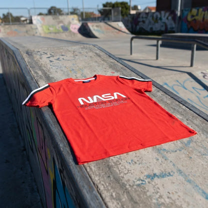 NASA Space Center Kinder Jungen kurzarm T-Shirt Shirt 104-128 100% Baumwolle - WS-Trend.de