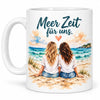 Beste Freundin Tasse mit Spruch – Aquarell Geschenk aus Keramik 330 ml