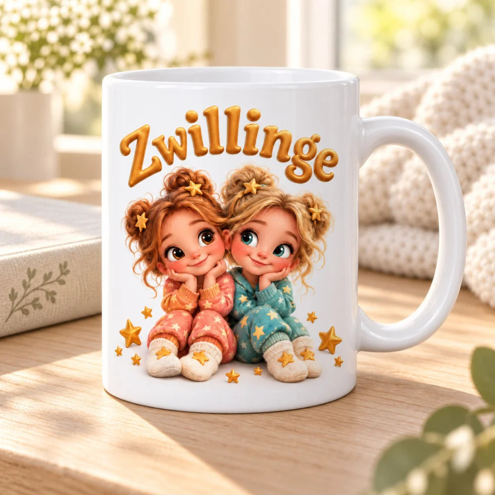 WS-Trend Sternzeichen Tasse Kinder Keramik 330ml Geschenk Motivauswahl - WS-Trend.de