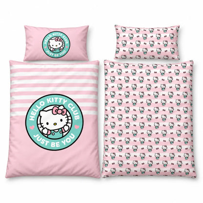 Hello Kitty Babybettwäsche Baumwolle 100x140 + 40x60 cm - WS-Trend.de