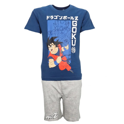 Anime Dragon Ball Goku Kinder Schlafanzug Pyjama Shirt Shorts Gr.116-152 - WS-Trend.de