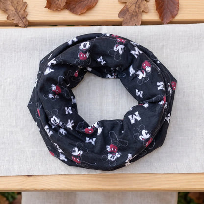 Disney Mickey Maus Kinder Herbst Winter Coral Snood Loop 25x40 cm - WS-Trend.de