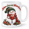 WS-Trend Winterherz Schneemann Tasse Keramik 330 ml Weihnachtsgeschenk