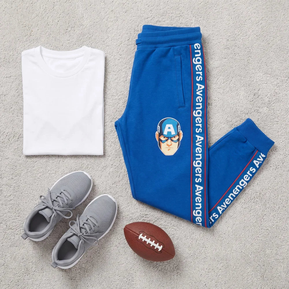 Marvel Avengers Captain America Jungen Kinder Jogginghose Sporthose Hose 104-110 - WS-Trend.de