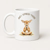 Anti-Stress-Tasse Rehkitz Aquarell 325 ml Keramik Geschenk