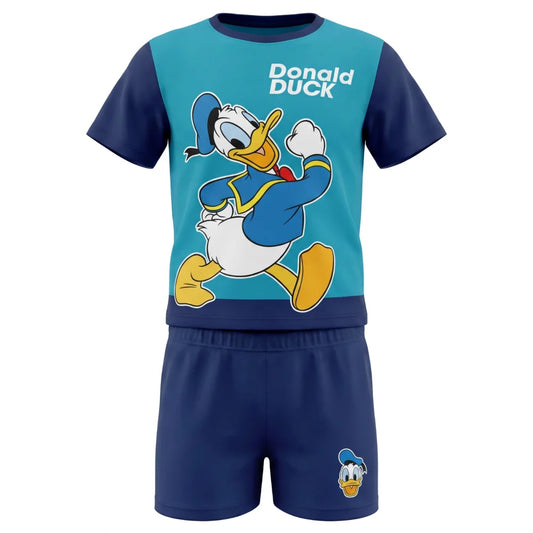 Print-Shirt Disney Donald Duck Kinder Jungen Sommerset Shorts plus T-Shirt - WS-Trend.de