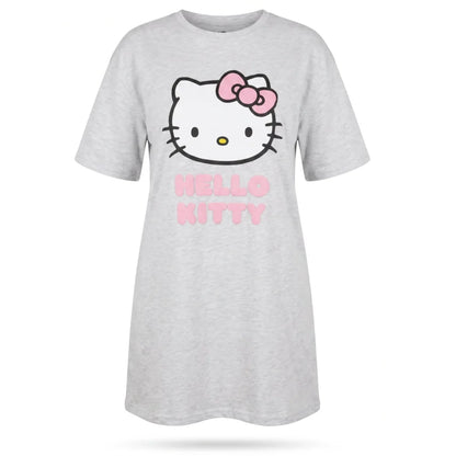 Schlafanzug Hello Kitty Classic Damen kurzarm Schlafshirt Shirt Nachtshirt Gr S-XL - WS-Trend.de