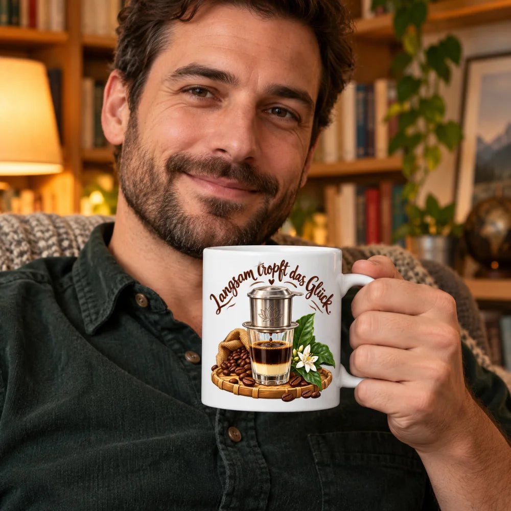 WS-Trend Asien Motivtasse Keramik 330 ml mit Spruch 10 Motive zur Wahl - WS-Trend.de