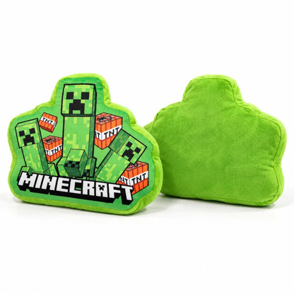 Minecraft Creeper und TNT 3D-Formkissen 35x30x5 cm - WS-Trend.de