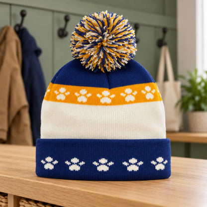 Paw Patrol Chase Kinder Jungen Winter Bommel Mütze Gr. 52-54 - WS-Trend.de