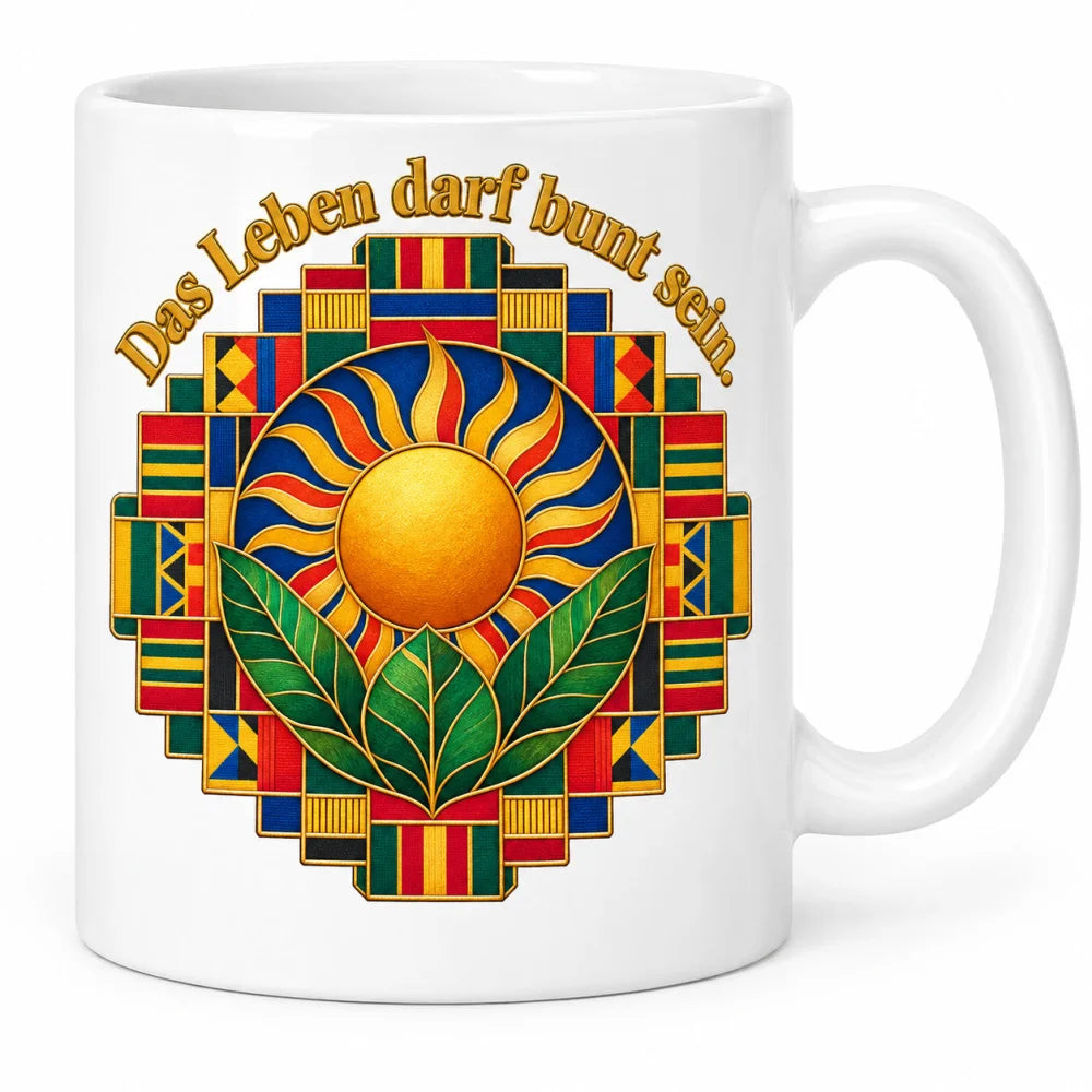WS-Trend Afrika Tasse Keramik 330 ml mit Spruch 10 Motive als Geschenk - WS-Trend.de