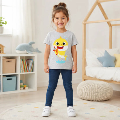 Baby Shark Hai Kinder Jungen kurzarm T-Shirt Shirt Gr. 98 - WS-Trend.de