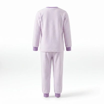 Schlafanzug Disney Die Eiskönigin Kinder Mädchen Coral Fleece Pyjama - WS-Trend.de