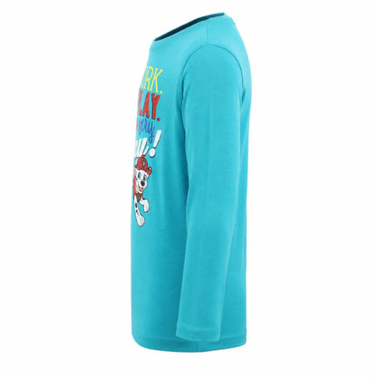 Paw Patrol Jungen Kinder langarm Shirt Langarmshirt 100% Baumwolle - WS-Trend.de