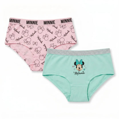 Disney Minnie Maus 2er Pack Slips Kinder Mädchen Unterwäsche Gr. 92-128 - WS-Trend.de