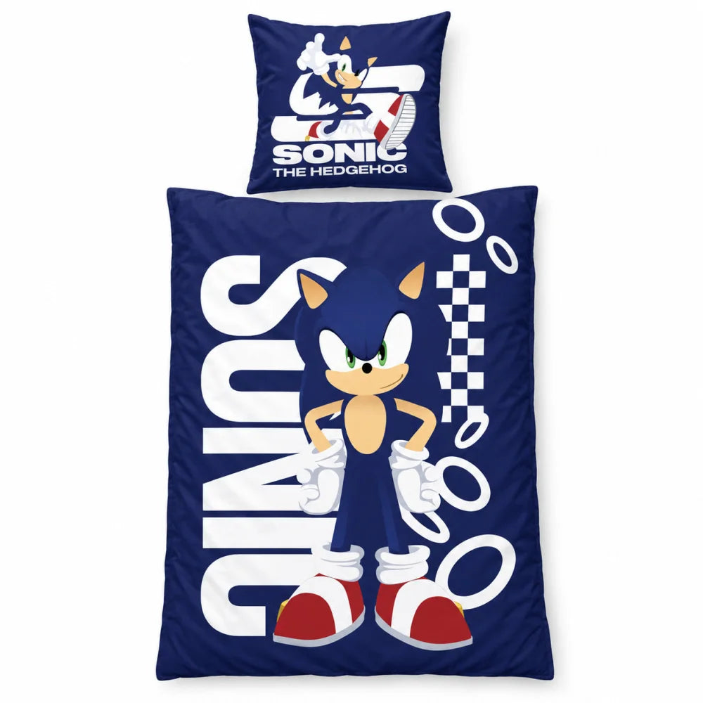 Sonic Wendebettwäsche 2-teilig 135-140x200 + 65x65 cm - WS-Trend.de
