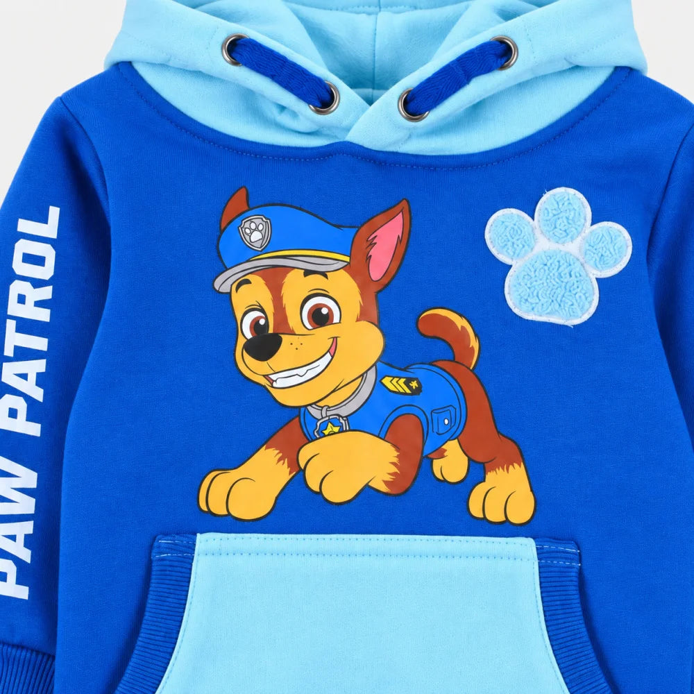 PAW Patrol Chase Kinder-Hoodie mit Kapuze Hellblau oder Dunkelblau 92–128 - WS-Trend.de