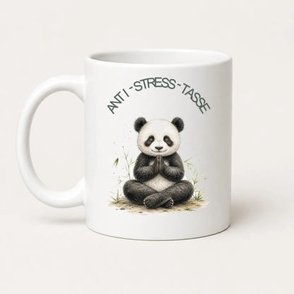 Anti-Stress-Tasse Panda Aquarell 325 ml Keramik Geschenk - WS-Trend.de