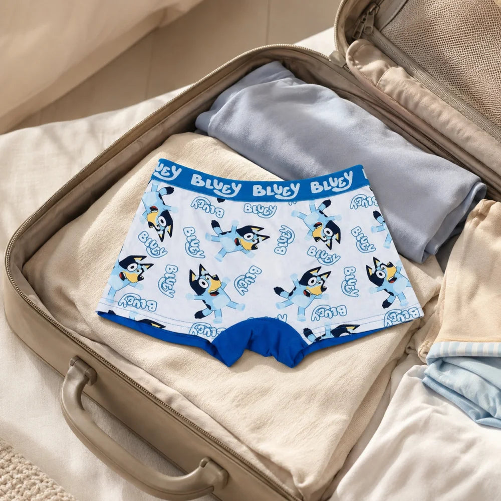 Bluey Jungen Boxershorts Unterhosen 2er-Pack Gr. 104–116 Baumwolle - WS-Trend.de