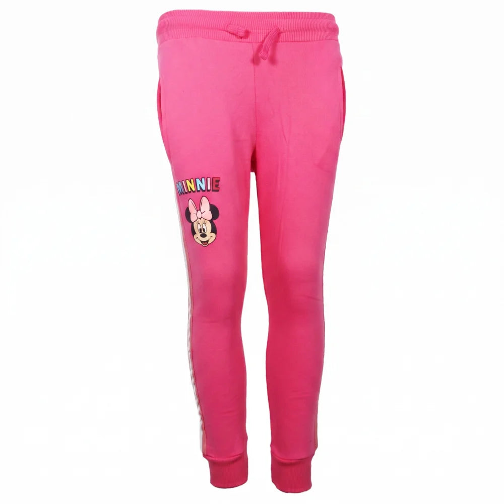 Disney Minnie Maus Kinder Jogginghose Sporthose Hose 104 bis 116 Rosa Grau - WS-Trend.de