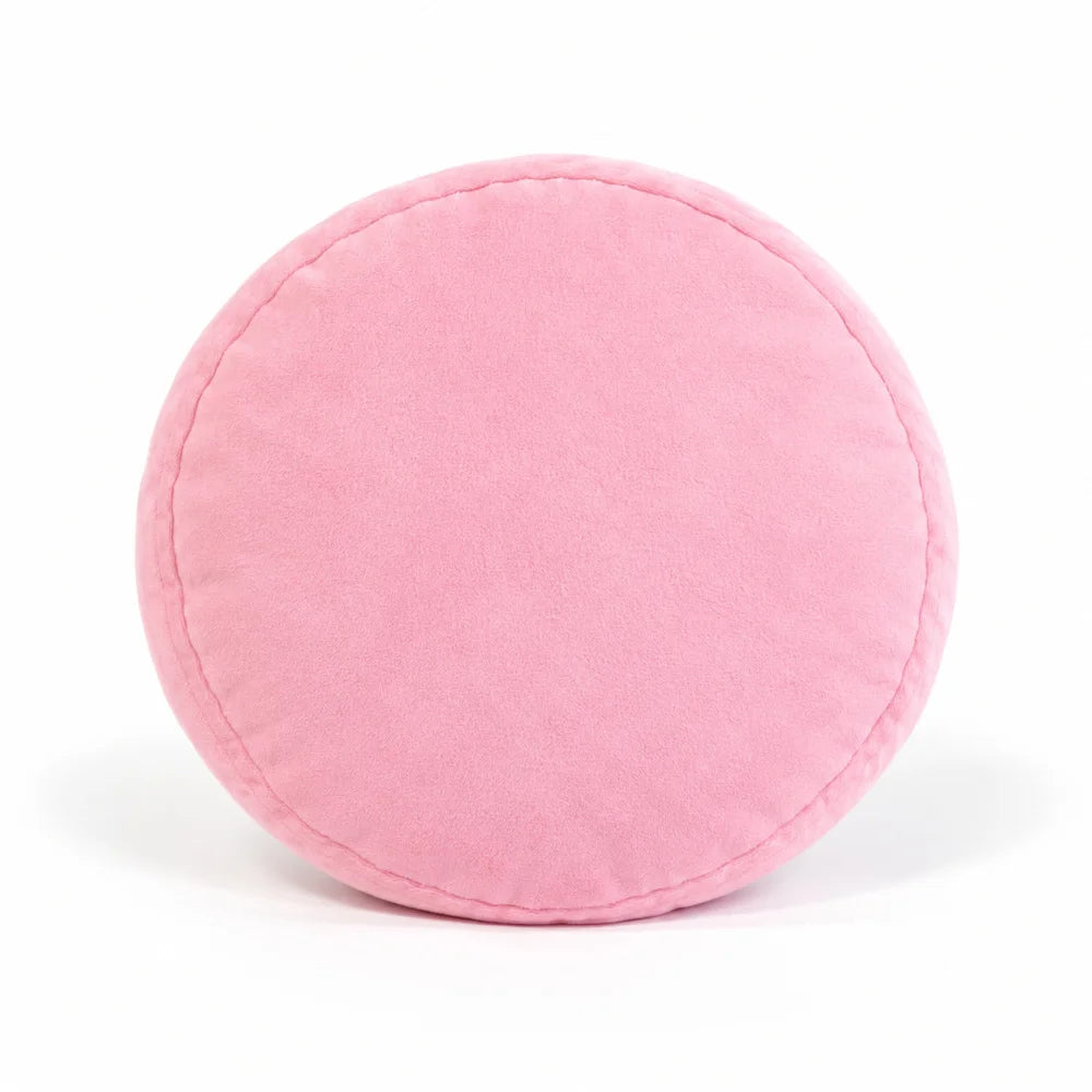 Hello Kitty 3D Dekokissen rund 35 cm Club-Motiv Rosa Mint - WS-Trend.de
