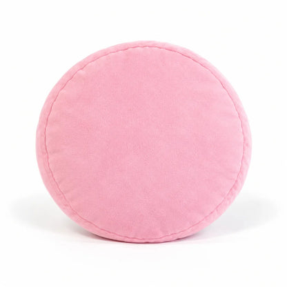 Hello Kitty 3D Dekokissen rund 35 cm Club-Motiv Rosa Mint - WS-Trend.de