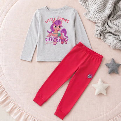 Schlafanzug My Little Pony Sunny Starsscout Mädchen Kinder Pyjama - WS-Trend.de