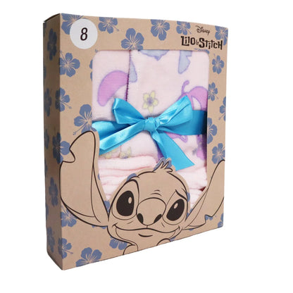 Disney Lilo und Stitch Kinder Coral Bademantel mit Kapuze Gr. 98 - 104 - WS-Trend.de