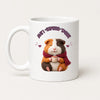 Anti-Stress-Tasse Meerschweinchen 325 ml Keramik Kaffeebecher Geschenk