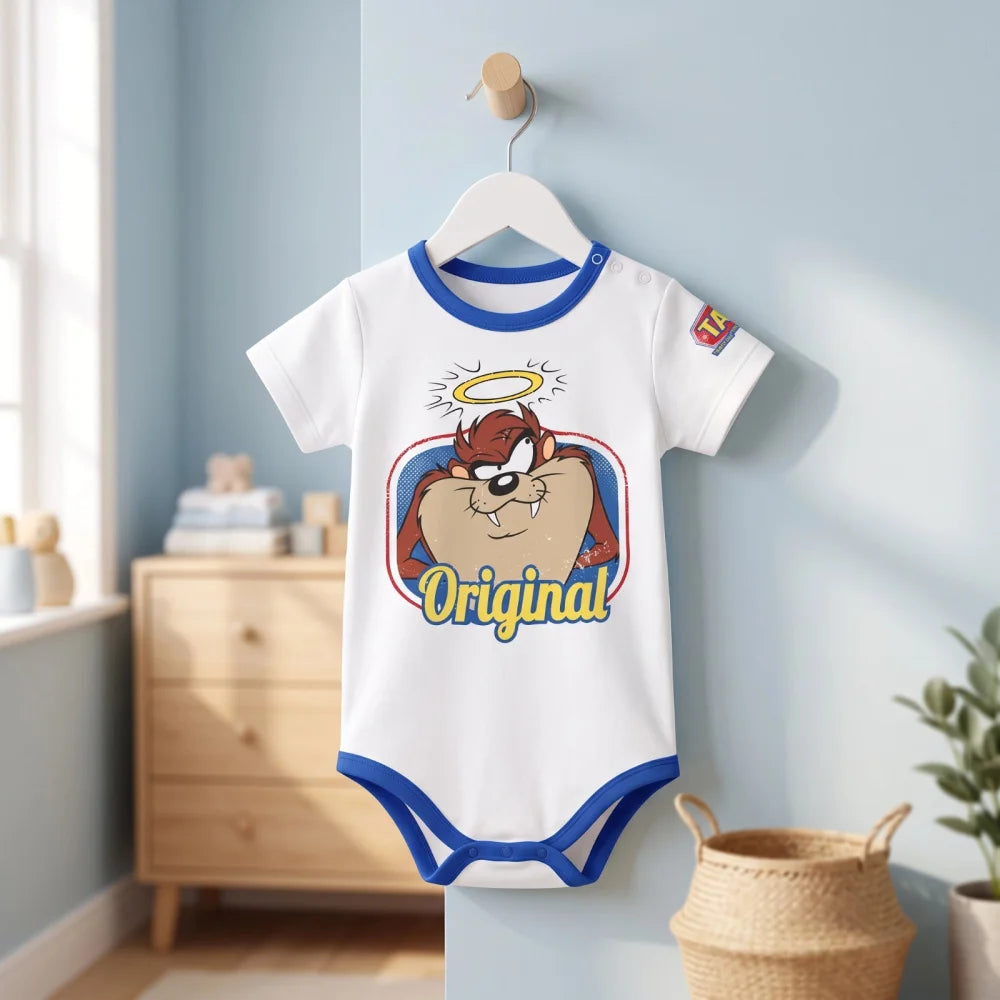 Looney Tunes tasmanische Teufel Baby Kleinkind kurzarm Body Strampler Gr 92 - WS-Trend.de