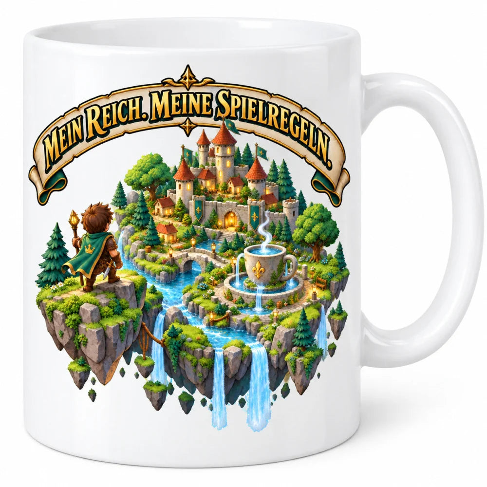 WS-Trend Gamer Motivtasse Keramik 330 ml mit Spruch 10 Motive zur Wahl - WS-Trend.de