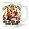 WS-Trend Eulenopa Tasse Keramik 330 ml Geschenk für Opa zum Geburtstag