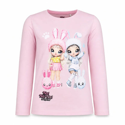 Print-Shirt Na!Na!Na! Surprise NA!Na! Girls Kinder Mädchen Langarmshirt Shirt 100% Baumwolle - WS-Trend.de