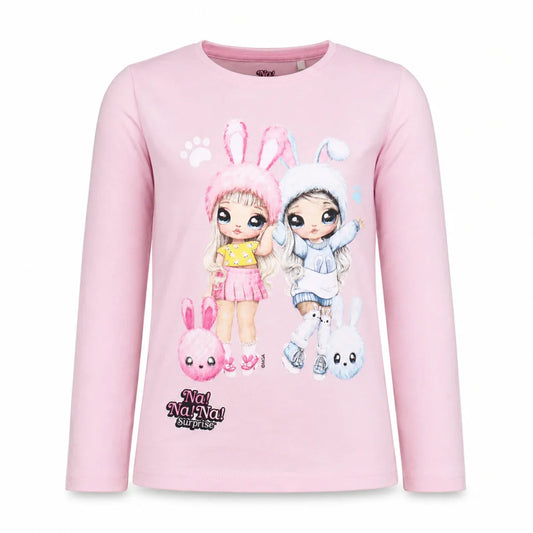 Print-Shirt Na!Na!Na! Surprise NA!Na! Girls Kinder Mädchen Langarmshirt Shirt 100% Baumwolle - WS-Trend.de