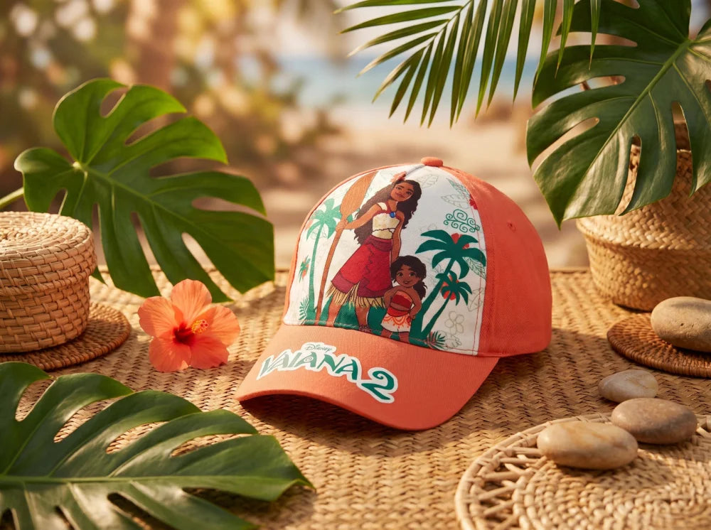 Disney Vaiana Moana Kinder Basecap Baseball Kappe Mütze Gr. 52 bis 54 - WS-Trend.de